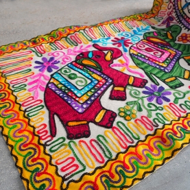 Indian handcrafted cotton wall hanging