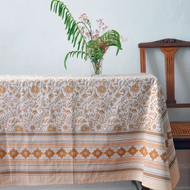 Nappe indienne en coton