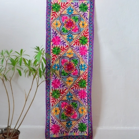 Indian handcrafted cotton wall hanging Flowers