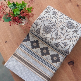 Indian printed cotton table cover