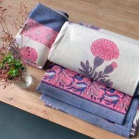 Indian printed bedcover