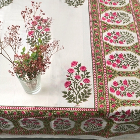 Indian cotton printed table cover