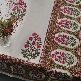 Indian cotton table cover