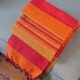 Couverture de canapé indienne