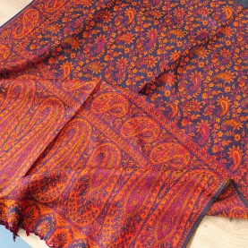 Echarpe indienne brodée