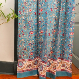 Rideau indien en coton