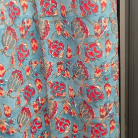 Rideau indien en coton