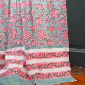 Indian printed curtain