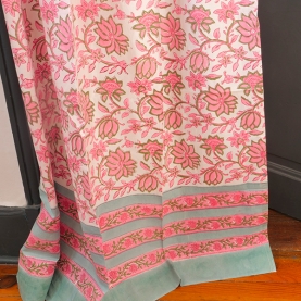 Indian printed curtain