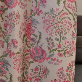 Indian printed curtain