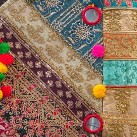 Sac à main indien patchwork