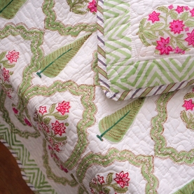 Indian traditional cotton quilt