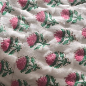 Indian traditional cotton quilt Rajai