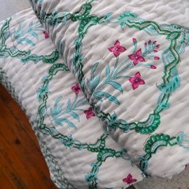 Indian cotton quilt Rajai