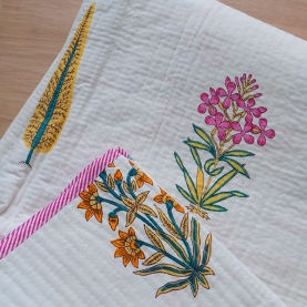 Indian cotton rajai + pillow