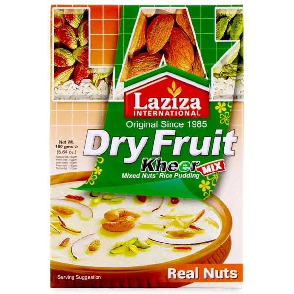 Préparation Kheer riz au lait indien Fruits secs 160g