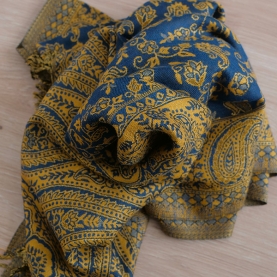 Indian knitted scarf