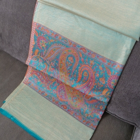 Indian knitted scarf