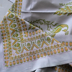 Indian printed table cover