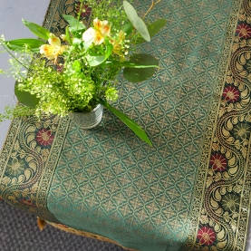 Indian embroidered table runner