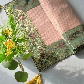 Indian handcrafted table runner Sandhya parme