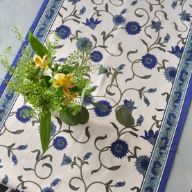 Indian handcrafted cotton table runner