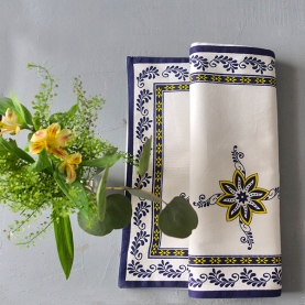 Chemin de table indien en coton