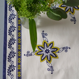 Chemin de table indien artisanal