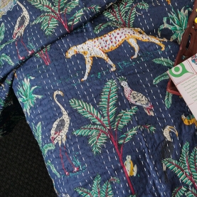 Dessus de lit indien Kantha