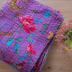 Dessus de lit indien Kantha