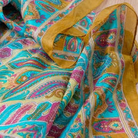 Indian silk scarf