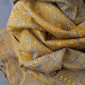 Indian knitted scarf