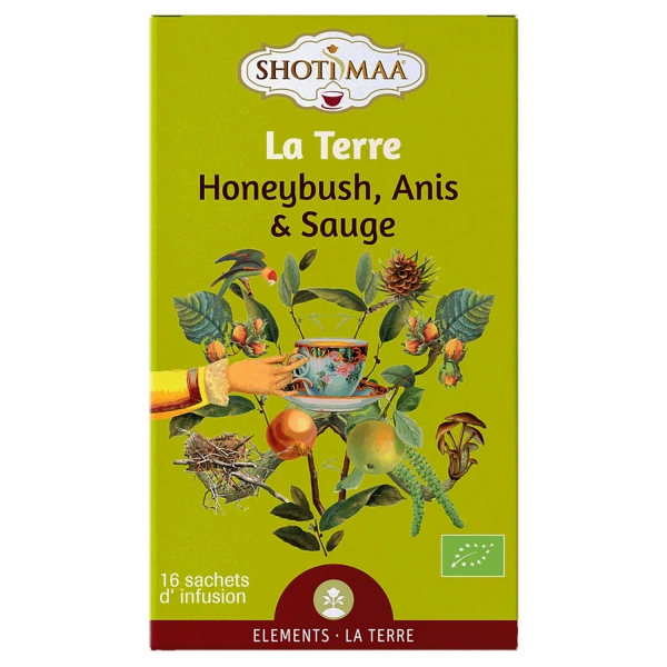 Indian organic herbal tea Touch the ground 32g