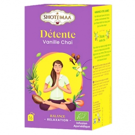 Indian organic herbal tea Vanilla chai