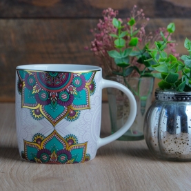 Infuser tea mug Mandala