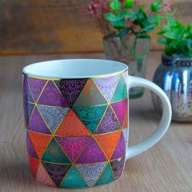 Infuser tea mug Patchwork