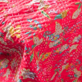 Indian handcrafted bed cover