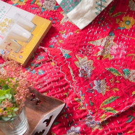 Dessus de lit indien Kantha