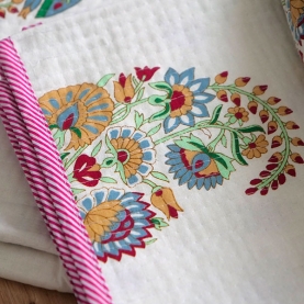 Indian cotton Rajai quilt