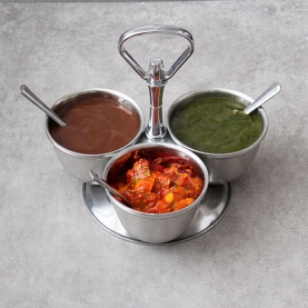 Indian Chutney dani or Pickles set 3 in 1