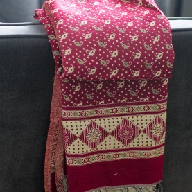 Indian cotton shawl