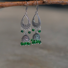 Boucles d'oreilles indiennes Jhumki