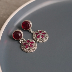 Boucles d'oreilles indiennes