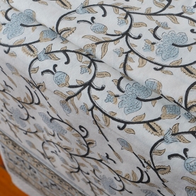 Nappe indienne en coton imprimée