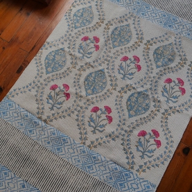 Indian printed carpet Dari