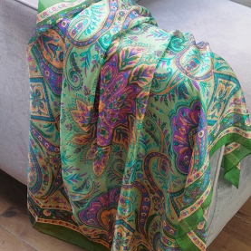 Indian silk scarf