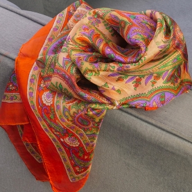 Indian silk stole