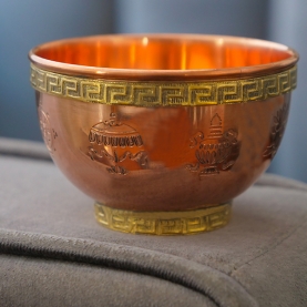 Tibetan offering bowl
