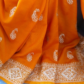 Indian saree silky fabric