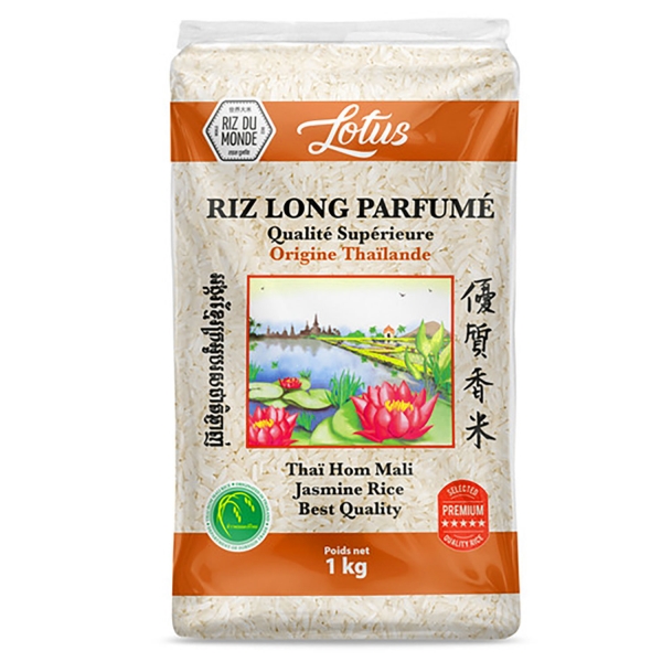 Riz asiatique Jasmine rice 1kg